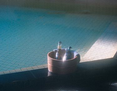 源泉かかけ流しの温泉